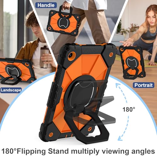 Image of Scnioy Case for Samsung Galaxy Tab A11+ Plus / A9+ 11 Inch 2025 /2023,Orange