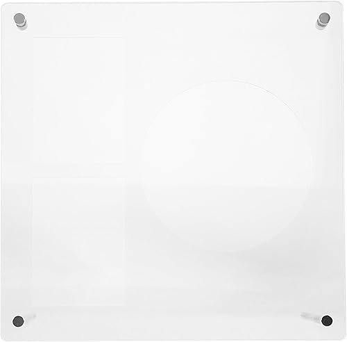 Miniatura 3 de NUOBESTY CD Photocard soporte acrílico transparente marcos de fotos 9.4x9.4 in