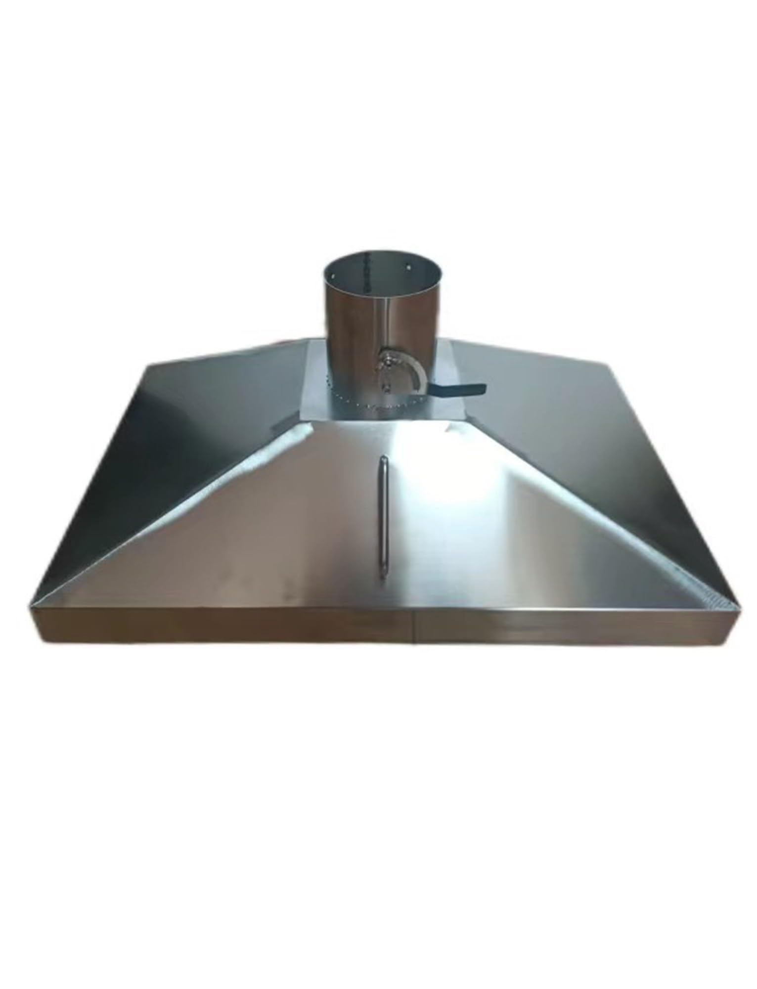 High-Efficiency Stainless Steel Fume Hood for Welding and Cutting Smoke Collection with Bell-Shaped Design