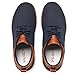 VILOCY Men's Wide Casual Dress Oxfords Business Shoes Fashion Sneakers Mesh Breathable Comfortable Walking Shoes Navy,EU48