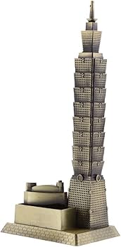 台北101 台湾　ガラス　置き物　インテリア　台湾土産 Amazon.co.jp: 置物 台北101タワー 建物 台湾 建築モデル バー