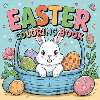 Paperback Easter Coloring Book