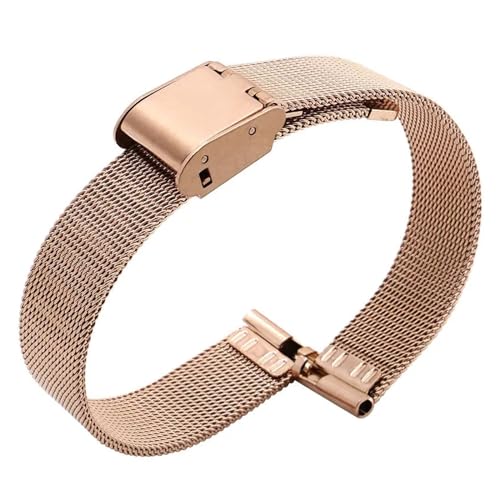 Bande de montre en acier inoxydable solide pour remplacer un bracelet femme trop large