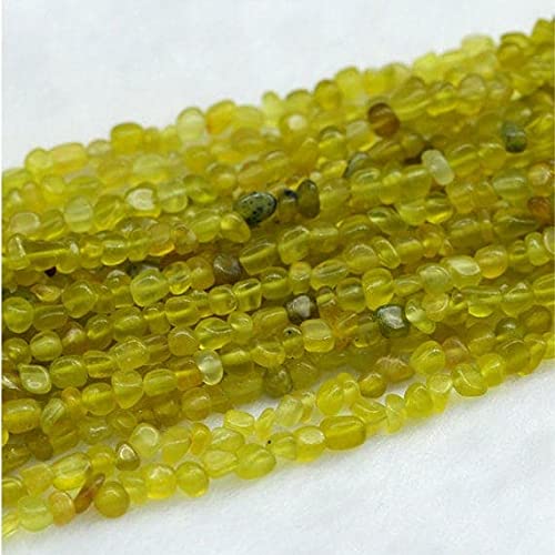 Cuentas de jade oliva natural para solucionar falta de variedad en diseños de joyería 3
