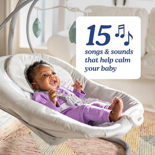 Graco Simple Sway Portable Baby Swing, Ivy - image 3