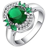💗 Regalo perfecto: estos anillos de plata se adaptan a bodas, compromisos, aniversarios, promesas, fiestas, citas, uso diario o cualquier ocasión. Regalo ideal para el día de San Valentín, cumpleaños, día de la madre, Acción de Gracias y Navidad.