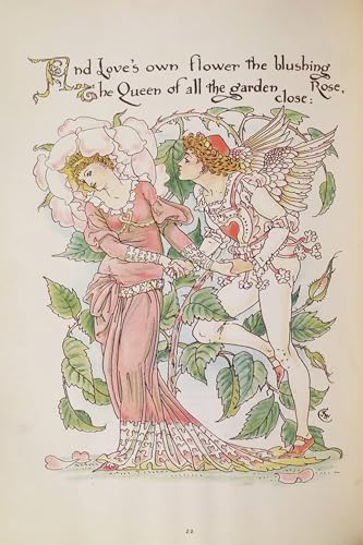 Lienzo artístico Famoso de la obra de Walter Crane para decoración elegante de salón