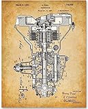 Henry Ford Auto Transmission - 11x14 Unframed Patent Print - Great Gift for Auto Mechanics or Garages