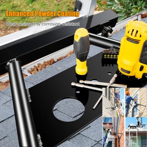 Stabilisateur d'échelle avec entretoise murale pour échelles pliantes - 4