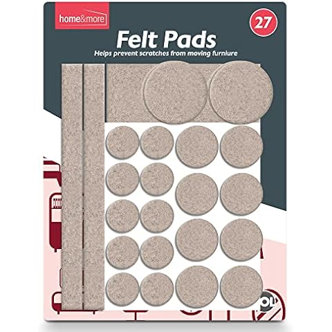 SOL 27pk Felt Pads - Floor Protectors Cover