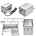 BBQ Grill Rotisserie Spit Motor for Pig Lamb Chicken Goat Charcoal Grill Barbecue Spit Rotisserie Roaster - 15W, 40kg/90lb Balanced Load, T-Bar Drive Shaft, Stainless Steel Electric Motor