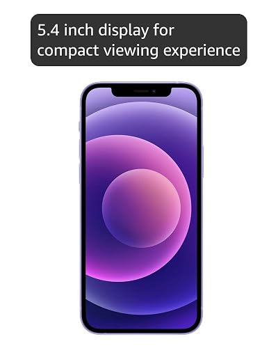 Apple iPhone 12 mini, 64GB, Purple - (Renewed): Amazon.co.uk