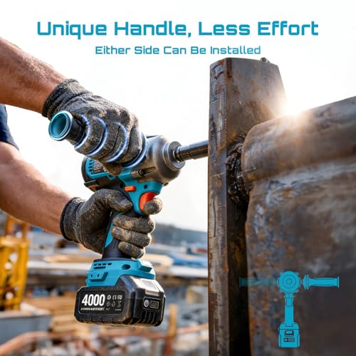 Seesii Upgraded Cordless Impact Wrench 885Ft-lbs - image 3