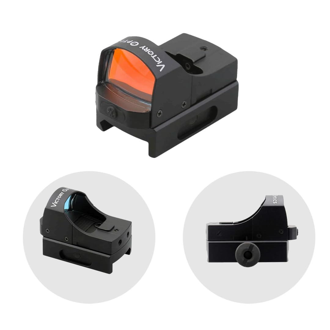Vector Optics SCRD-76 Frenzy 1x24x29 Genii 6MOA Visiera Rotpunkt per sport, airsoft e caccia, fucile ad aria compressa, mirino riflesso, Red Dot per mirare