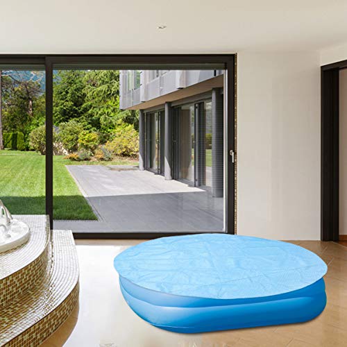 Capa de piscina BESPORTBLE redonda à prova de poeira e à prova de água, pano de solo, cobertor de bo