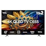 Smart TV TCL 55 Polegadas QLED 4K C655 WiFi Bluetooth Google TV HDR10+ Subwoofer Dolby Atmos 55C655