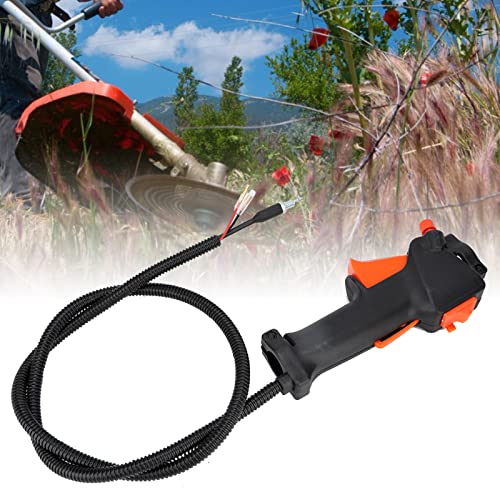 Tomantery Interruptor de de Cortacésped Conjunto de Cable de Gatillo de Acelerador Duradero para Accesorios de Cortacésped, Desbrozadora, Desbrozadora, Fácil Instalación, para Uso Profesional, 20