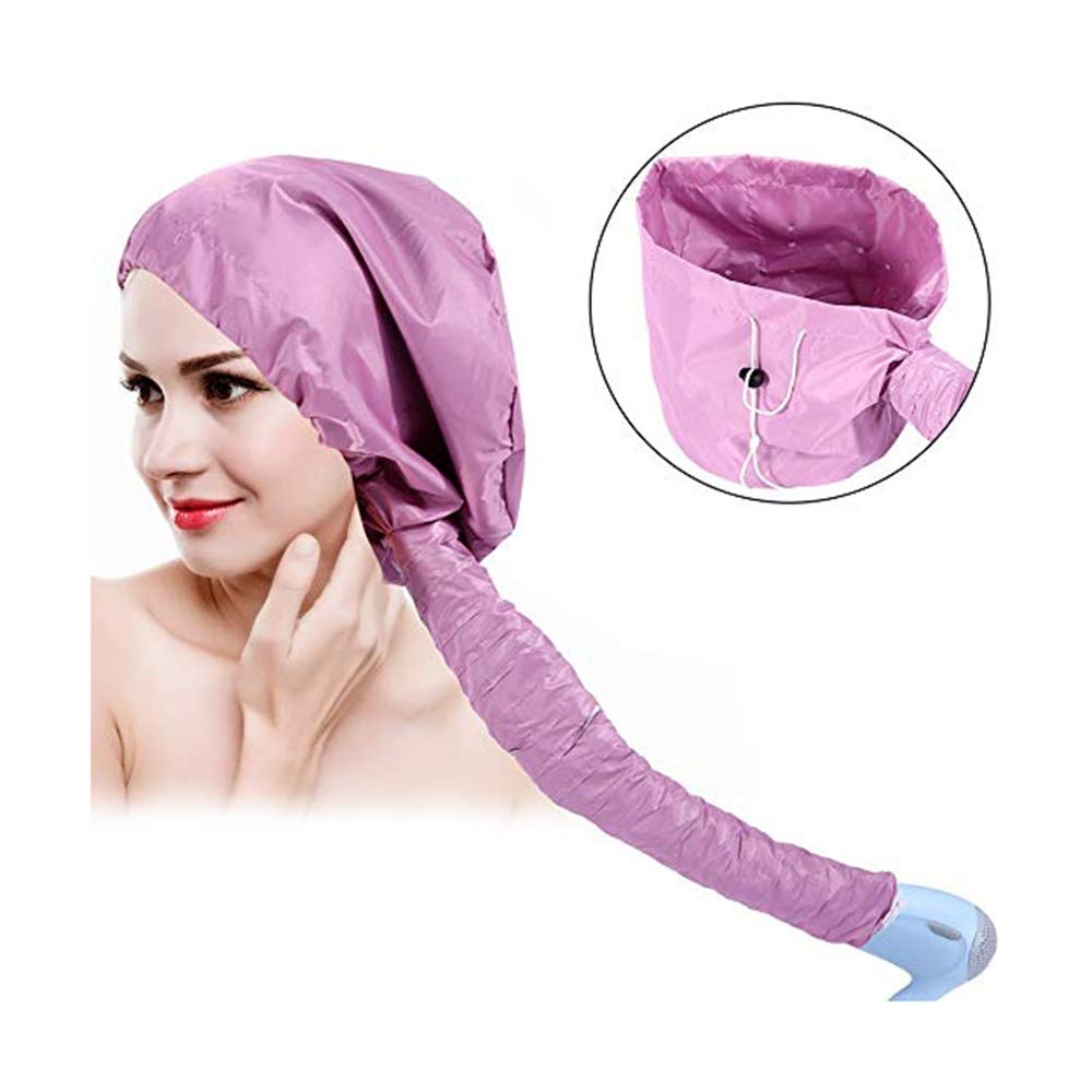 Gorro plegable para secador de pelo, portátil, suave, con calor para tratamiento capilar, vaporizador de belleza y cuidado del cabello 8