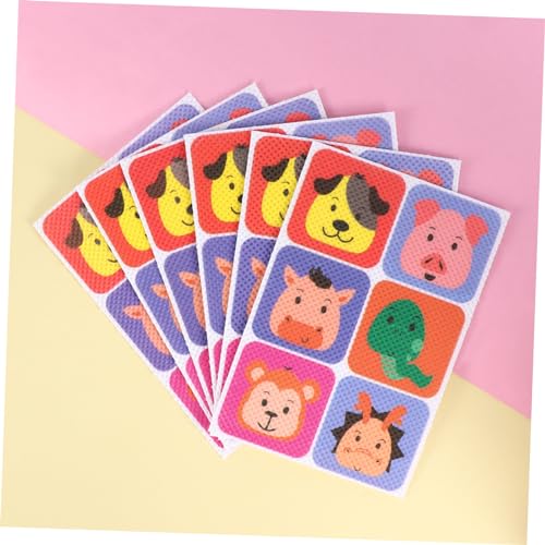 FOMIYES 6 Caixas 120 Unidades adesivo infantil bebe infantil bebe adesivos mancha de remendos ar liv