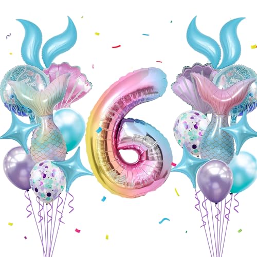 Ballons anniversaire sirène géants 101,6 cm : évitez les fuites d'air avec ce kit déco robuste