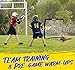 NET PLAYZ Lacrosse Training Equipment | Practice Net + Speed Radar Gift Set for Lacrosse Players, Kids Teens & Children - Measure Your Speed, Improve Your Performance, Black, 4 x 4 Ft (NIS29540)