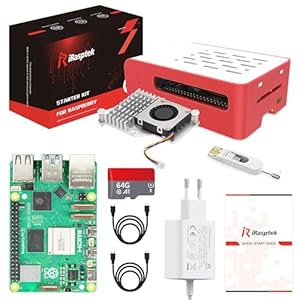 iRasptek Raspberry Pi 5 Starter Kit 8GB