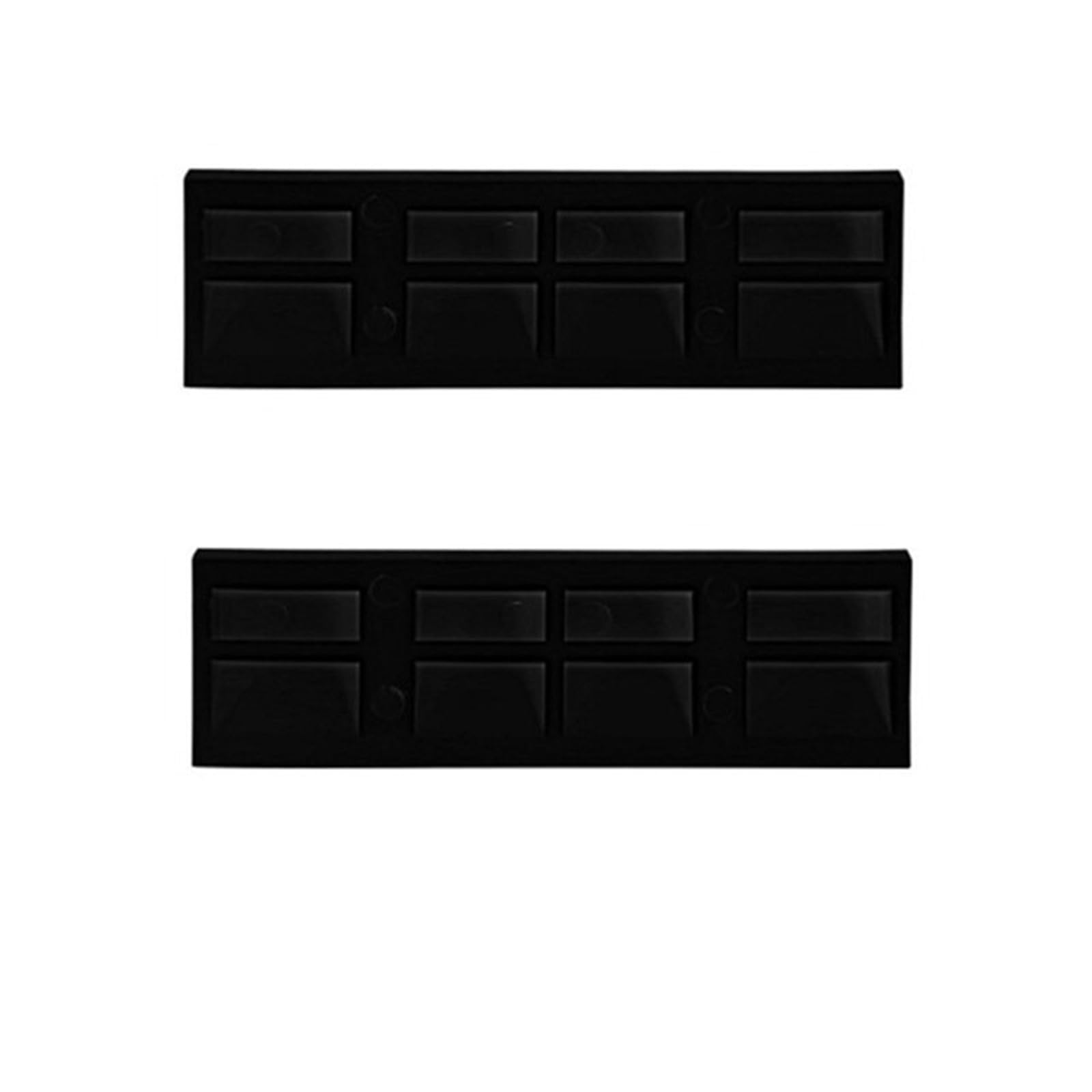 Threshold Ramp Mat Door Sill Scuff Plate Slope Strip Accessories Fit,Compatible For Ecovacs,Compatible For Roborock,Compatible For ILife,Vacuum Cleaner Replacement Accessories(2pcs D)