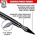 HIT Tool 2-in-1 Spring Loaded Center Punch - 1/8