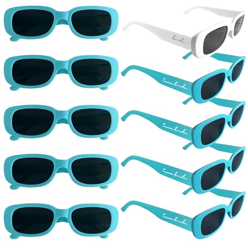 10 Pairs Bachelorette Sunglasses Bridesmaid Sunglasses for Bachelorette Party Decorations Favors