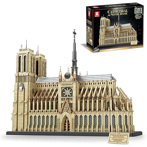 FigureArt 66016 Notre Dame de Paris Klemmbausteine Modell Bausatz, 8868...