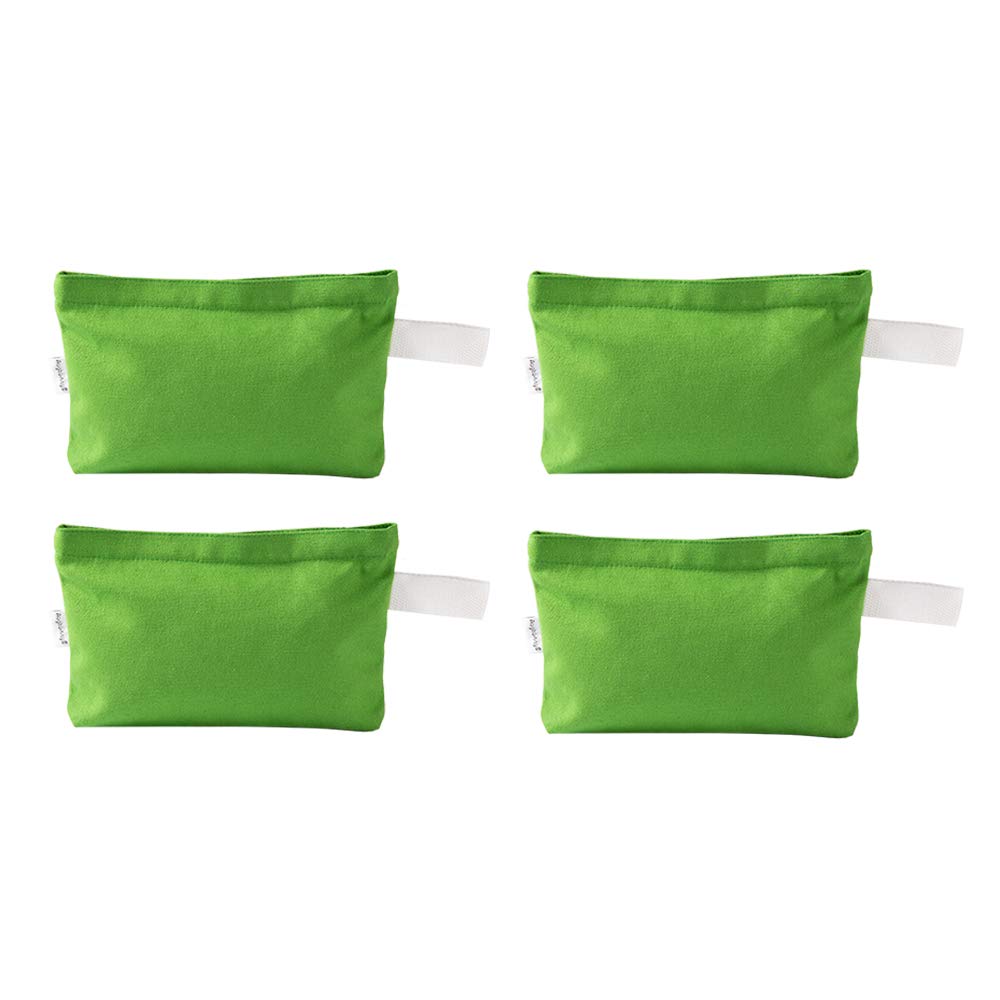 AugbunnyMulti-purpose Cotton Canvas Zipper makeup Bag Pouch 4-pack