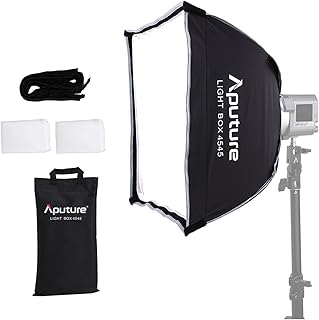 Aputure Light Box 4545 Softbox con montaje Bowens para Amaran 60X 60D Aamran 200X 100X Series