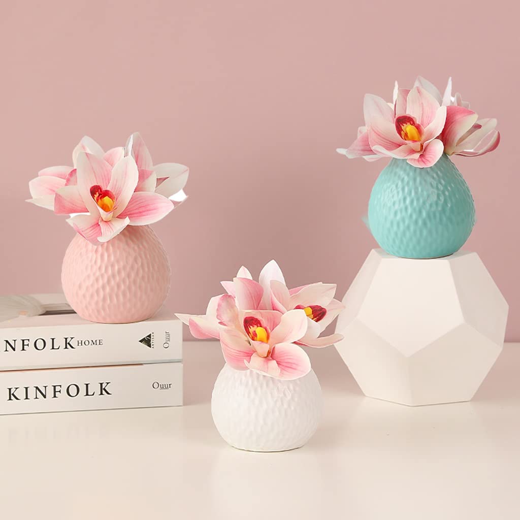 Künstliche Blumen, Blumenarrangements, künstliche Blumen in Vasen, künstliche Blumen, getrocknete Blumen, grüne Zimmerpflanzen, Dekoration für das Zuhause, Bonsai-Topfpflanze