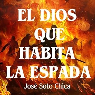 El dios que habita la espada Audiolibro Por José Soto Chica arte de portada