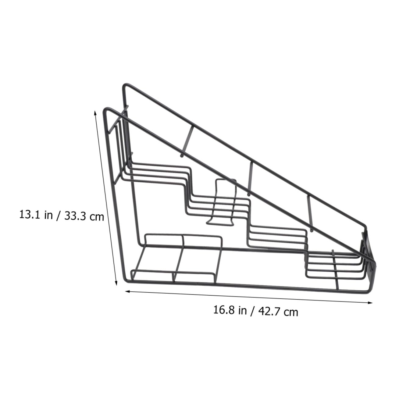 Cabilock Sirup Organizer Mit Schrägem Design Für Einfache Entnahme Platzsparendes Regal Für Küche Oder Zufällige Farbe