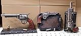 Rustic Western Six Shooter Pistol 3 Piece Bathroom Vanity Set