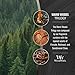 WoodWick Warm Woods Trilogy Holiday Candle Gifts for Women and Men, 9.7 oz Medium Hourglass Trilogy Candle with Crackling Wick