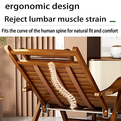 Chaise longue durable en bois B Type Prime transat réglable extérieur - 7