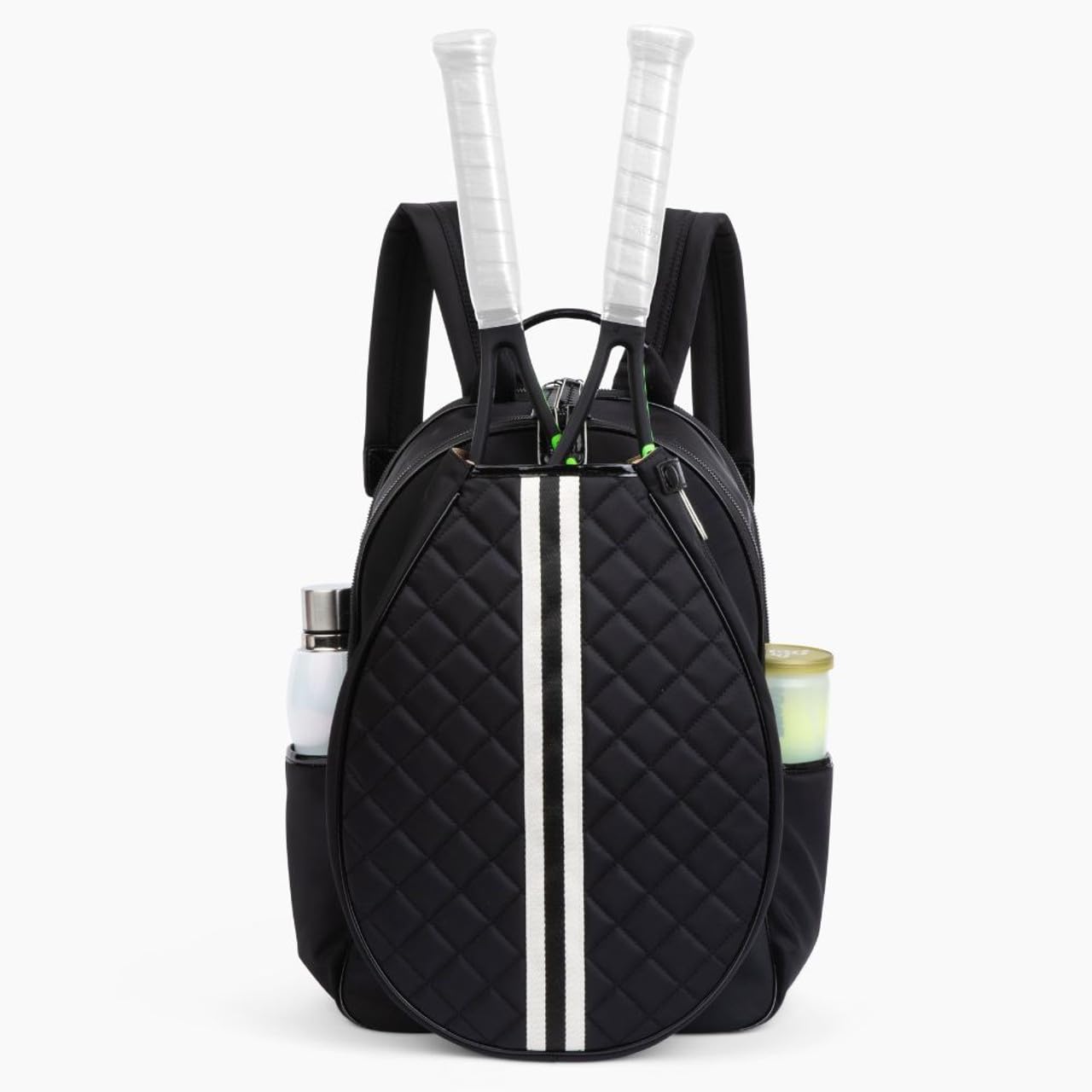 Trelle Darling Tennis Backpack for Women | Fits 2 Tennis Racquets, Padded, adjustable straps Water, Tear, and Fade Resistant, built-in trolley sleeve, fits a 15-inch laptop, Ladies Bag