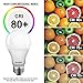Energetic 100W Equivalent, A19 LED Light Bulb, Warm White 3000K, E26 Base, Non-Dimmable, 1600LM, UL Listed, 4-Pack