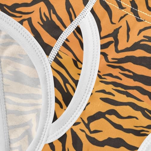 Boys' Exclusive Briefs Toddler Underwear 95% Combed Cotton Boxerbriefs 2T Leopard Cheetah Tiger 5 5