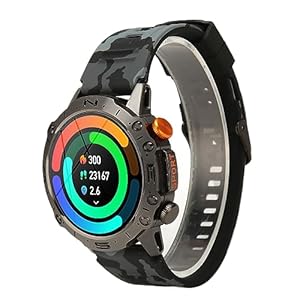 K59 Militaire Slimme Horloges voor Heren, Waterdichte Tactische Smartwatch voor Buiten, Ondersteuning voor Bellen Via Bluetooth, 100+ Sportmodi, Aangepaste Wijzerplaat, 24-uurs