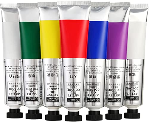 Meeden Professional Oil Painting Set With French Easel, 200Ml/6.76 Oz Oil Paints, Oil Paintbrushes, Stretched Canvases, Panels & Oil Painting Supplies, Oil Painting Kit For Adults & Artists #TOP5