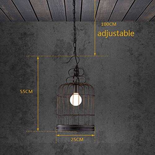 Lámpara colgante retro E27 tipo araña industrial para isla de cocina 8
