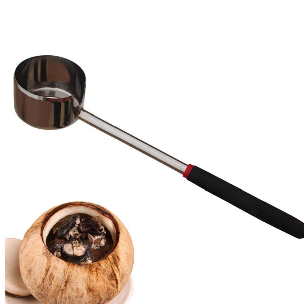 Coconut Opener Tools Set With Wooden Mallet Hammer
