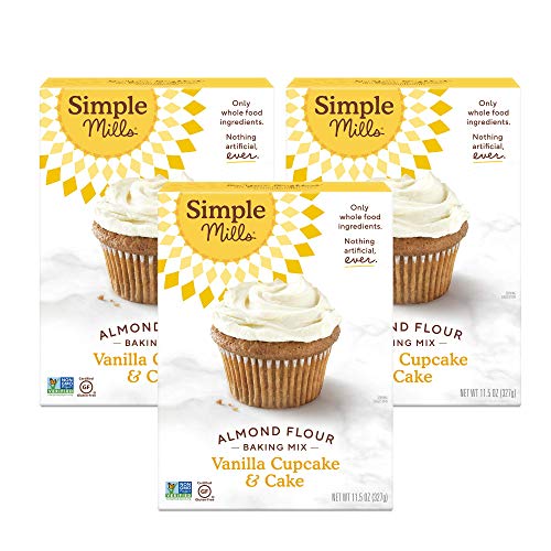 Simple Mills Almond Flour Baking Mix Gluten Free Vanilla Cake Mix Muffin Pan Ready Made With Whole Foods 3 Count Packaging May Vary B015nbnz98 Amazon Price Tracker Tracking Amazon Price