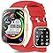 aycy Smartwatch Uomo Donna, 1,85'' Orologio Smartwatch con Effettua/Risposta Chiamate, 112 Modalità Sportive Fitness Tracker con Sonno/Cardiofrequenzimetro, IP68 Smart Watch per Android iOS, Rosso
