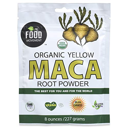 Image of The Food Movement Organic Yellow Maca Root 8 oz