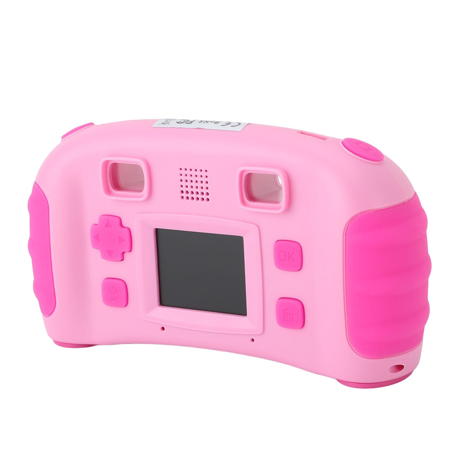 Cuifati Videocamera Giocattolo per Bambini con Voce, Schermo da 1,77