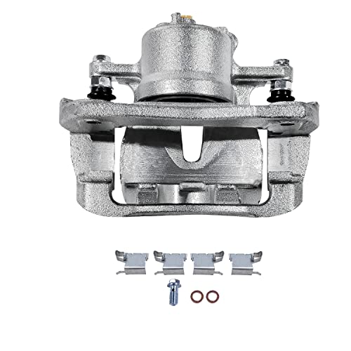 Image of Detroit Axle - Front Brake Kit for Toyota RAV4 Matrix Mirai Corolla iM Pontiac Vibe Scion iM tC Disc Brake Calipers with Bracket Ceramic Brake Pads with Hardware Replacement